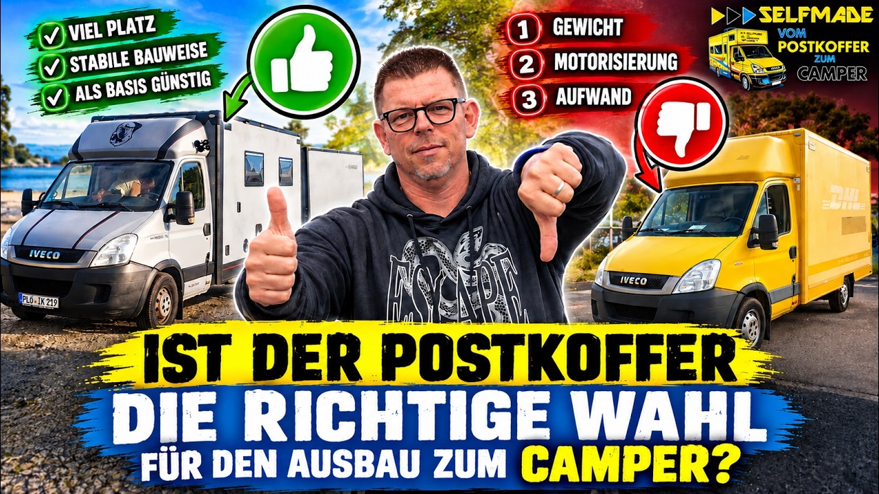 Ist der Postkoffer die richtige Wahl für den Ausbau zum Camper?