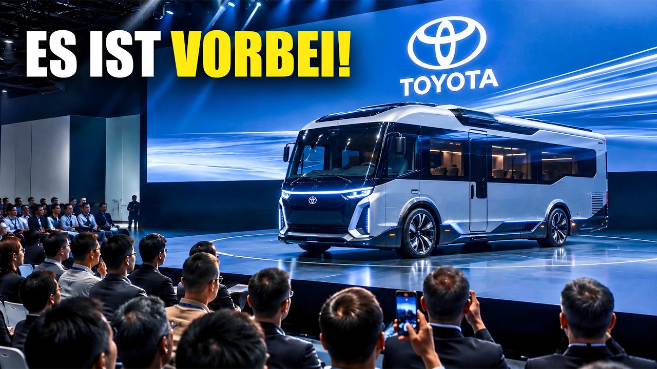 Japans Toyota stellt den gesamten Wohnmobilmarkt mit DIESER ANKÜNDIGUNG auf den Kopf