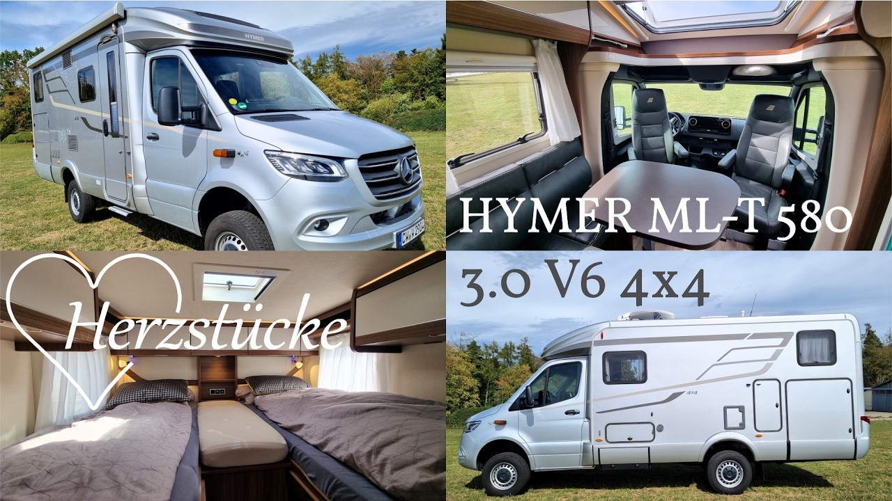 Leni & Toni HERZSTÜCKE | ROOMTOUR Hymer ML-T 580 V6 3.0 4×4 | kurzfristig abzugeben