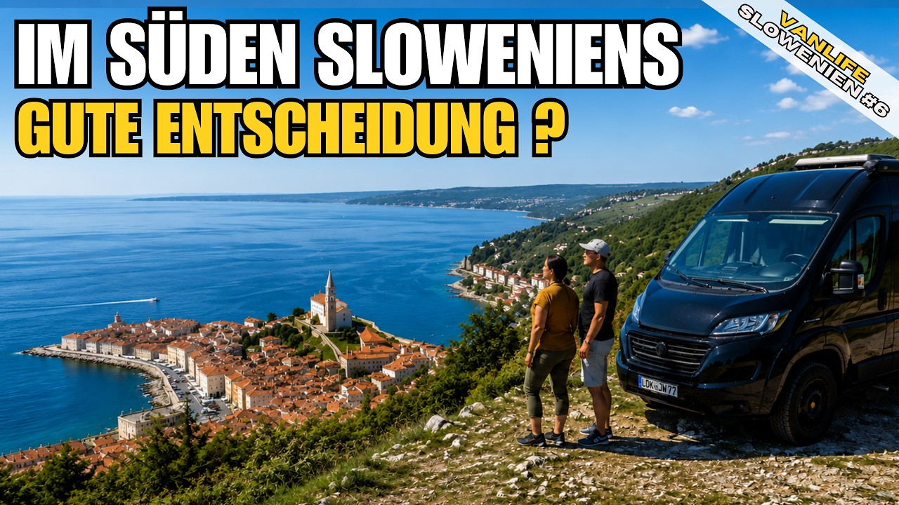 Mit dem Camper durch Süd-Slowenien! Höhlen, Wein & Küstenregion