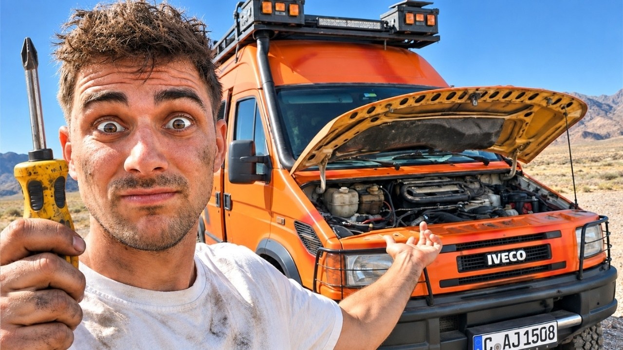 Motorpanne! HIER sind wir komplett auf uns allein gestellt…