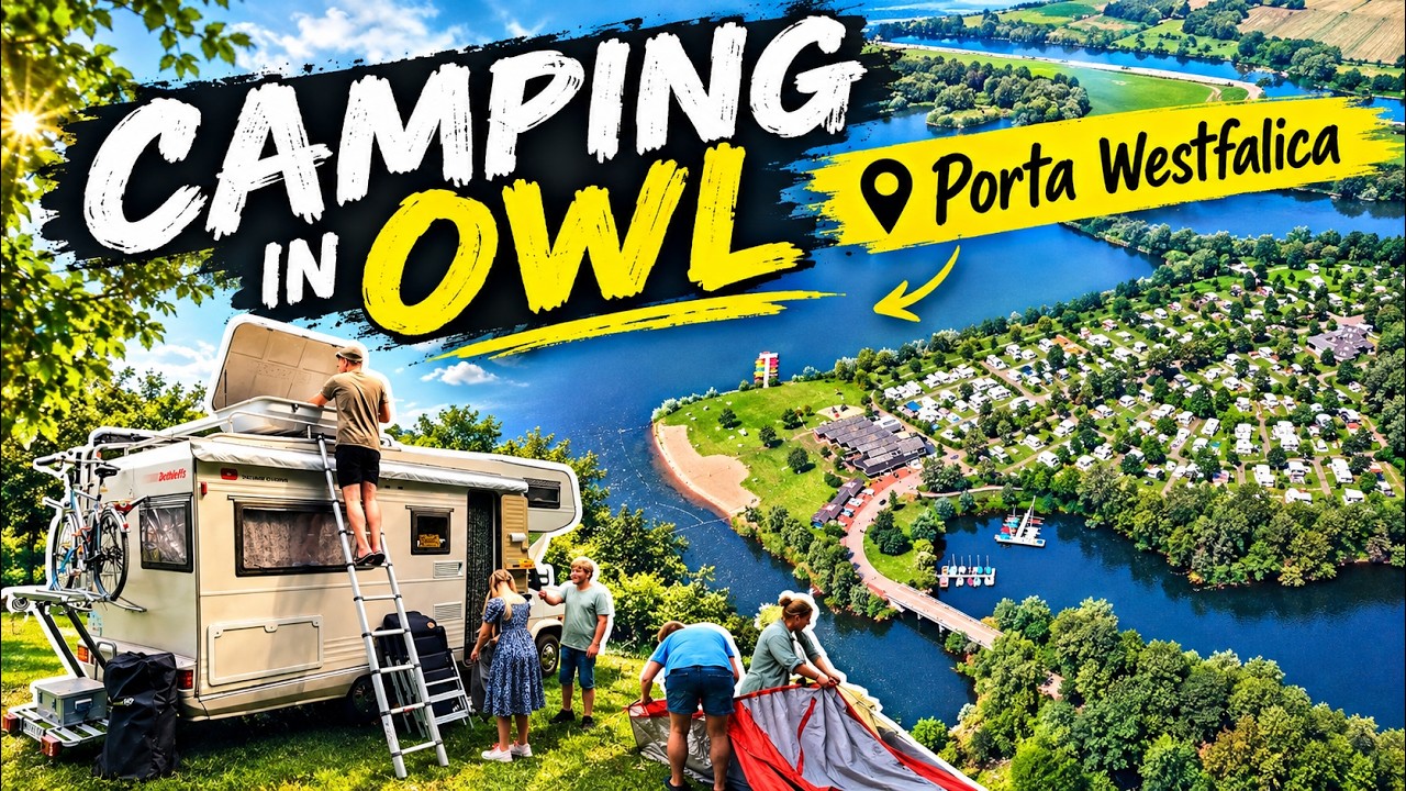 Reallife Wohnmobil Camping-Doku / Campingpark Großer Weserbogen in Porta Westfalica OWL