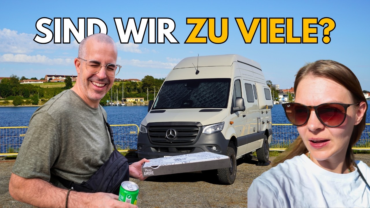 Schon die ersten Probleme beim Start in den Roadtrip | Vanlife Dänemark
