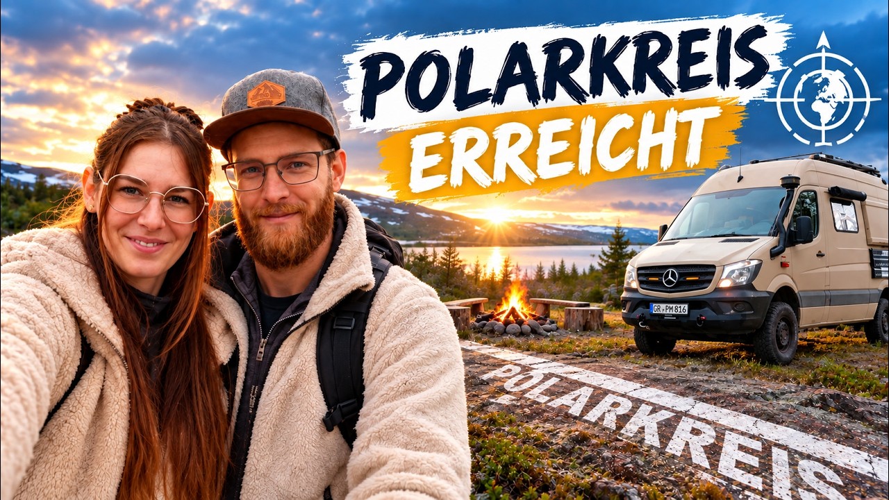 So weit im NORDEN waren wir noch NIE! | Vanlife FINNLAND im Offroadcamper