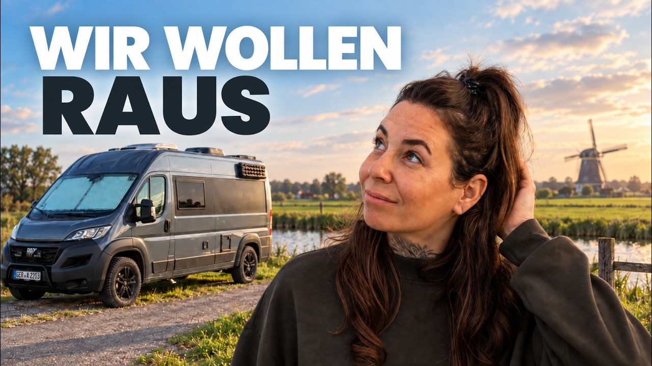 Unser Holland-Roadtrip läuft anders als gedacht… | Vanlife Camping