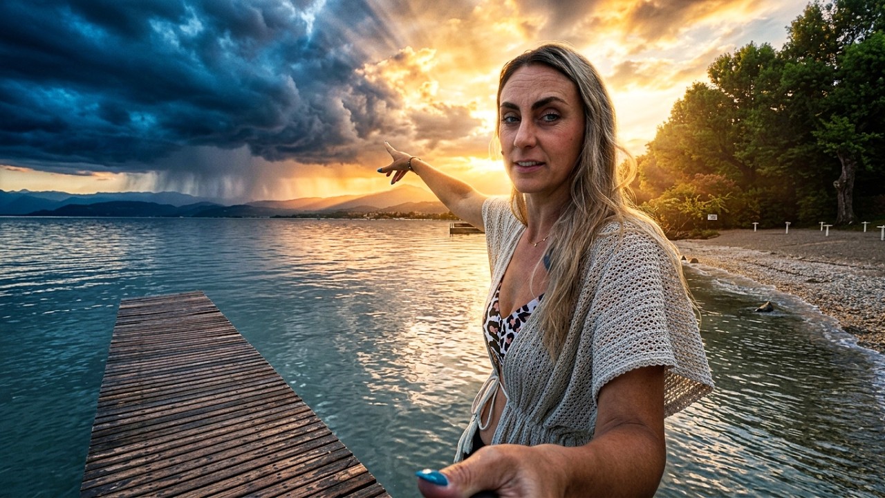 STÄNDIG UNWETTER-ALARM! Camping in Italien Gardasee  Plötzlicher Regen & Abreise mit kaputtem Auto