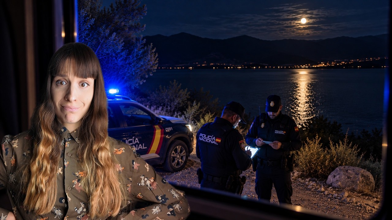 Um 0:30 Uhr reißt uns die Polizei aus dem Schlaf!
