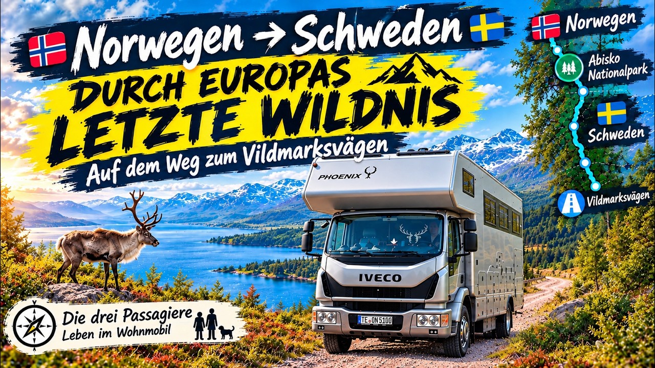 Unser schönster Umweg? Von Norwegen zum Vildmarksvägen. Durch Schwedens Abisko Nationalpark