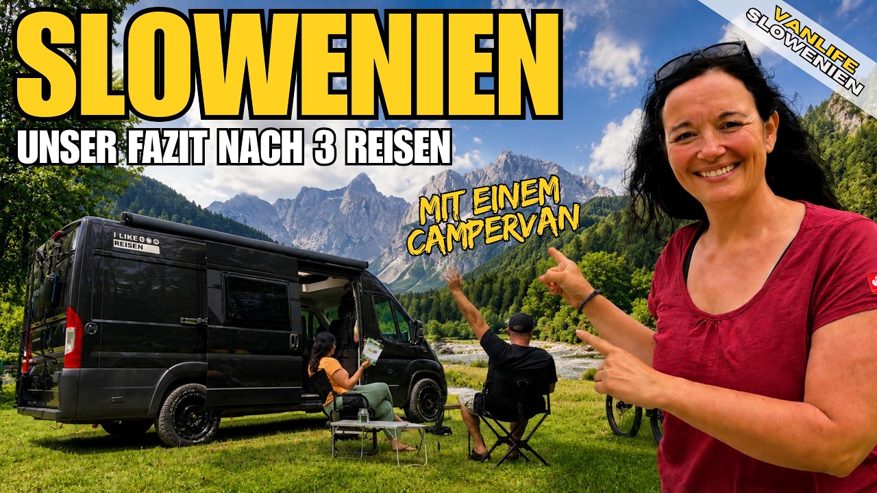 Wie TEUER ist Slowenien wirklich?  Camper-Fazit & alle Kosten auf den Cent!