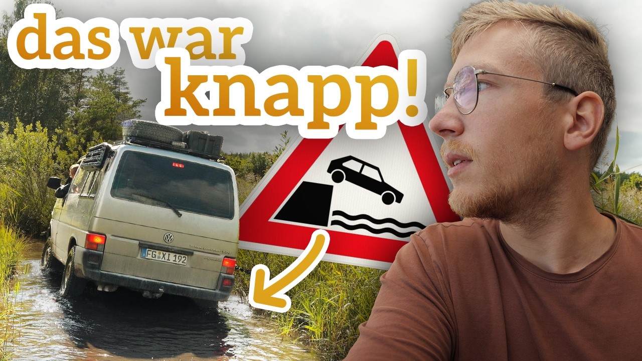 ZU VIEL für unseren Camper? Riskante Offroad Erfahrung | Vanlife Estland